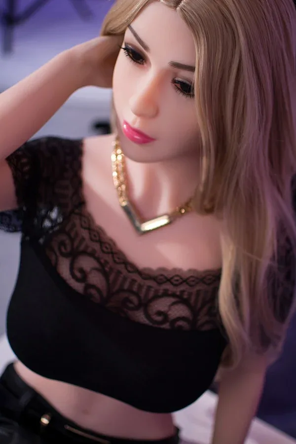 Aibei Doll | 158cm/5ft2 Blonde Big Boobs Sex Doll - Cain view 9
