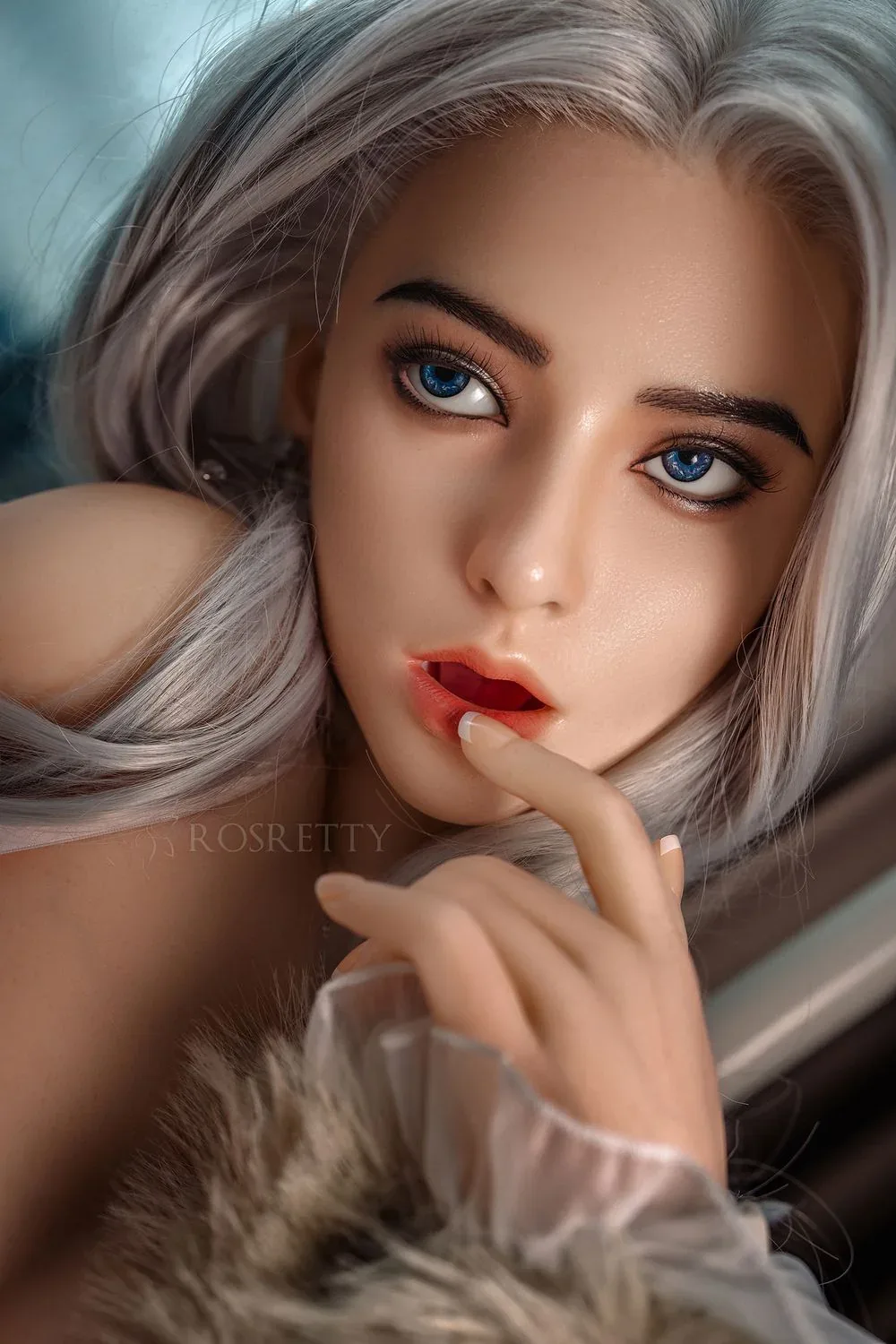 SY Doll |164cm/5ft4 Big Breasts Attractive Silver-Haired Lifelike TPE view 2