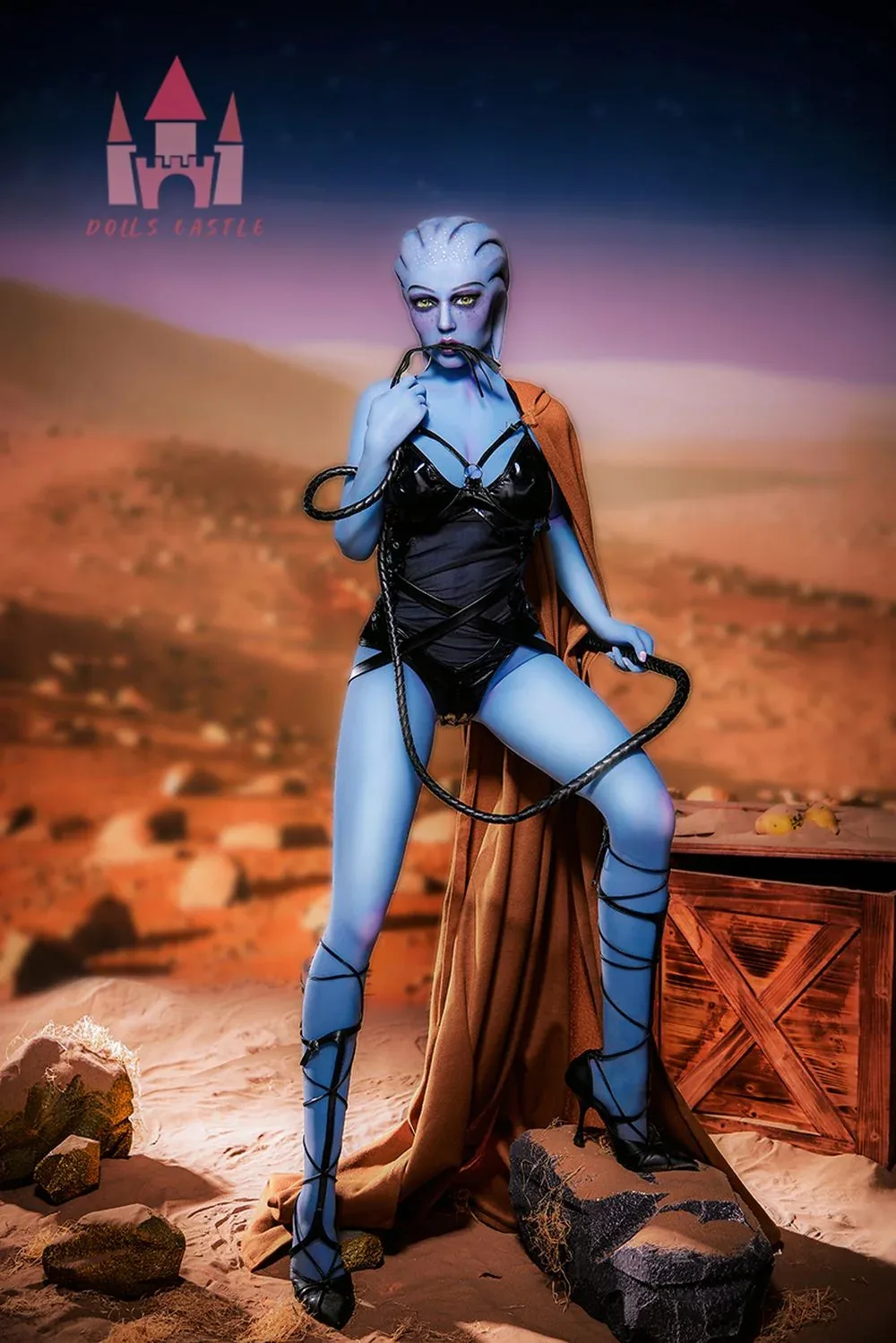 Dolls Castle | 156cm/5ft1 Big Breasts Game Cosplay Blue Space Warrior view 6