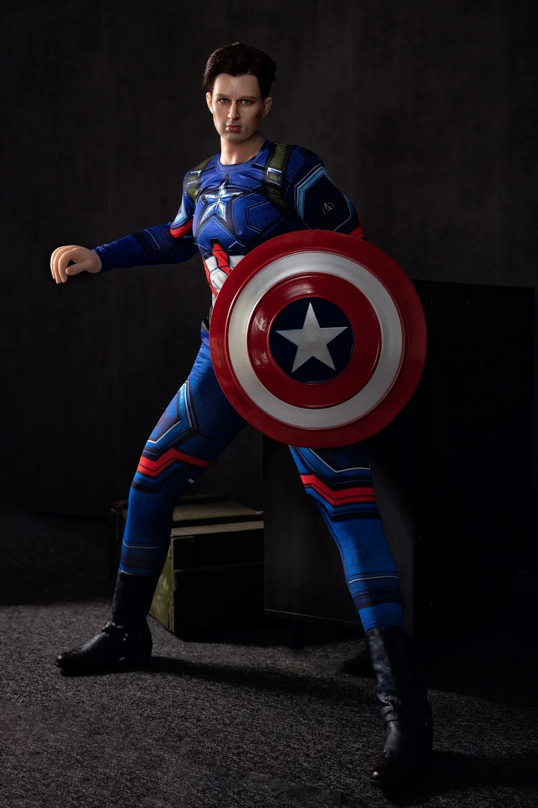 5ft3 /160cm Captain America Male Sex Doll For Women - Enio view 8