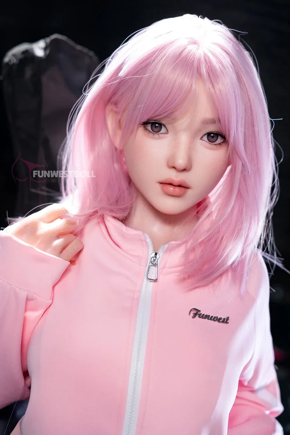 FUNWEST® Nika 152cm (5ft) 053S# D Breasts Anime Sweetheart Silicone Se view 3