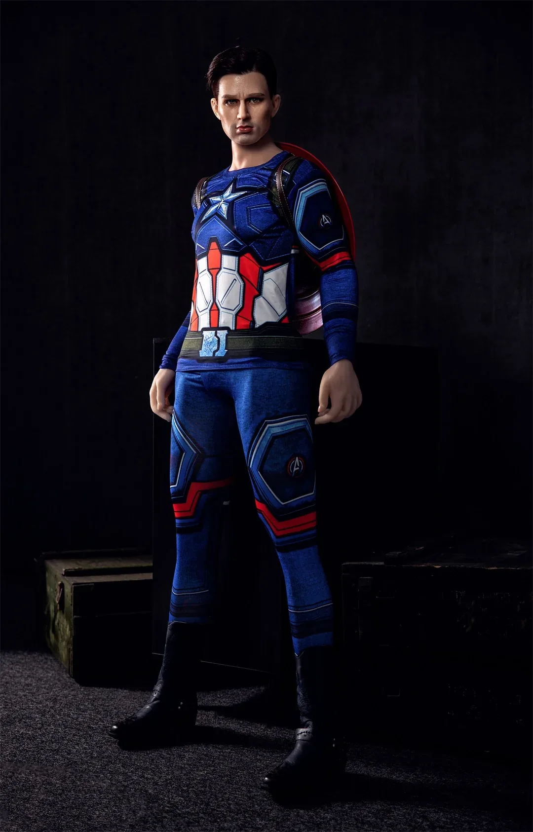 5ft3 /160cm Captain America Male Sex Doll For Women - Enio view 3