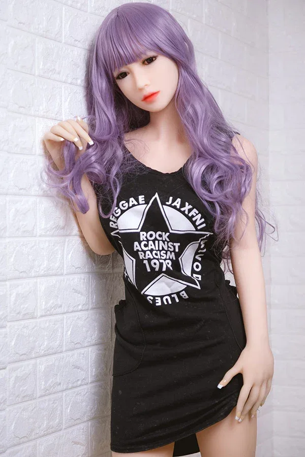 Aibei Doll | 158cm/5ft2 Purple Haired Sex Doll Lifelike Love Doll - Ly view 6