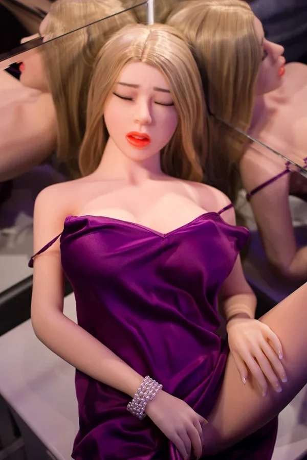 Aibei Doll | 158cm/5ft2 Eye-Closed Ahegao Face Sex Doll - Durriya