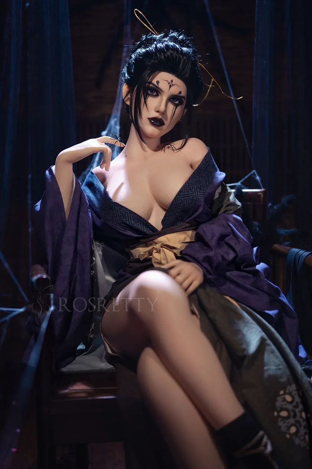 Rosretty Doll | 164cm/5ft5 Big Breasts Dark Series Realistic Silicone view 2