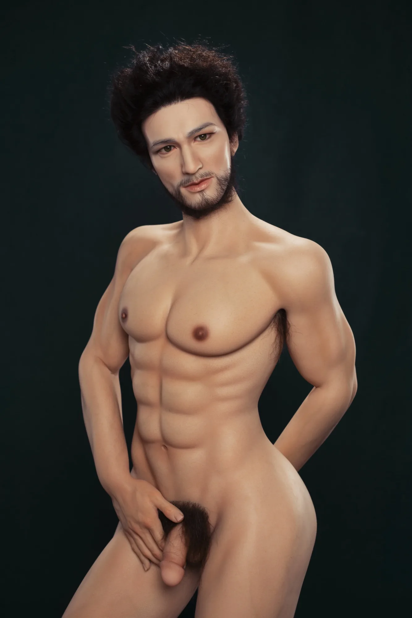 AF Doll | 160cm Silicone Face +TPE Body Male Sex Doll-Stark view 5
