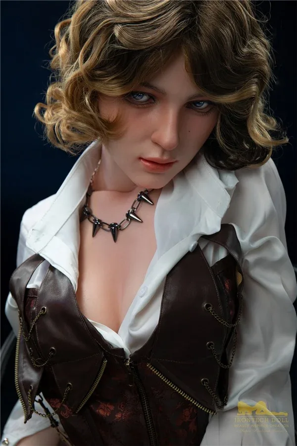 153cm Mature Busty Curly Silicone Sex Doll - Ava view 2