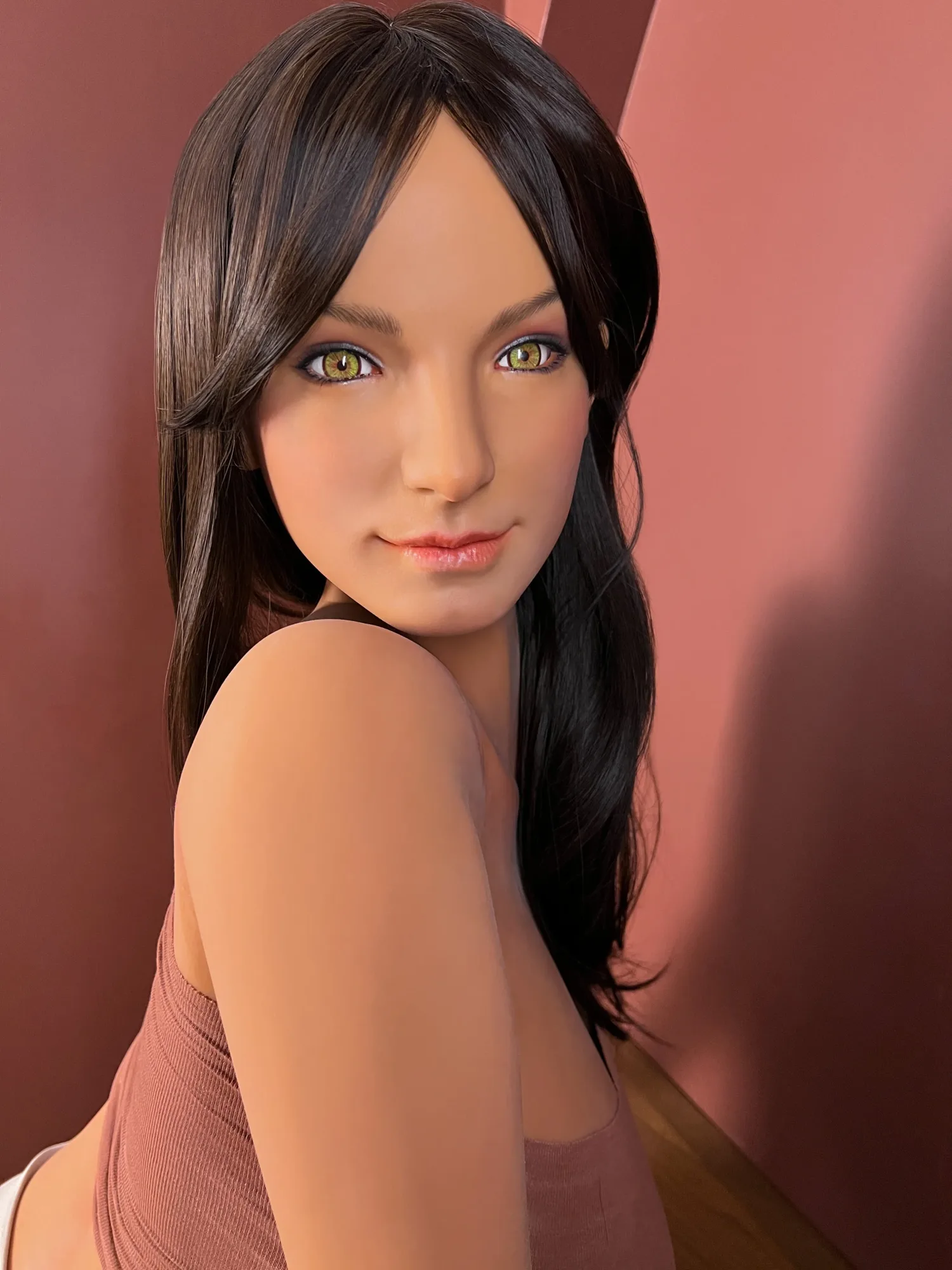 Climax Doll | 5ft2/159cm Silicone Head &amp; TPE Body Suntan Skin - Mouna view 3