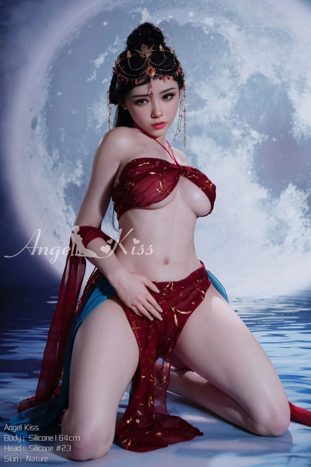 Angelkiss® 164cm(5.4') D-CUP Full Silicone Sex Doll - Chloe view 3