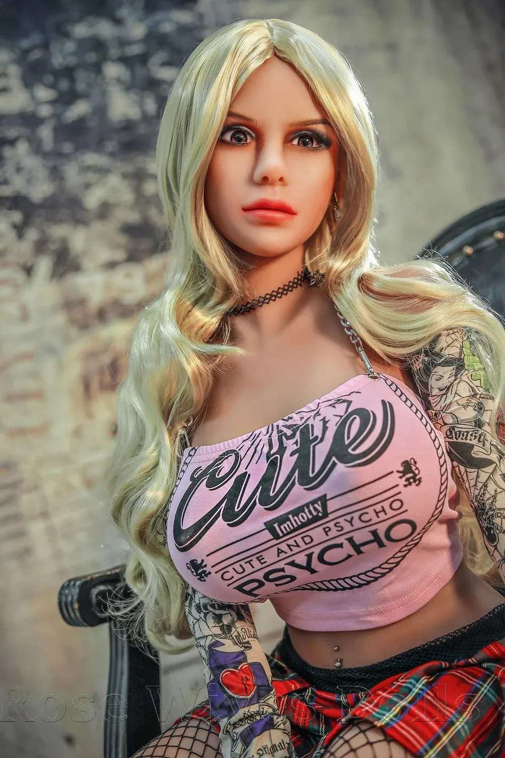Honey - 4'7" (140cm) Big Boobs Realistic Sex Doll from Rose Wives