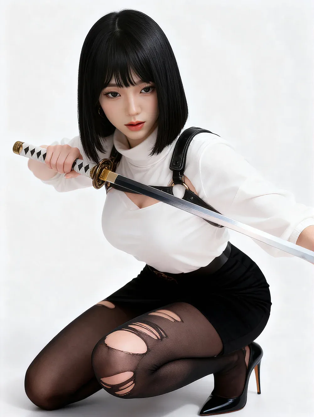 SY Doll | 160cm/5ft3 Big Breasts Charming Anime Assassin Realistic TPE view 3