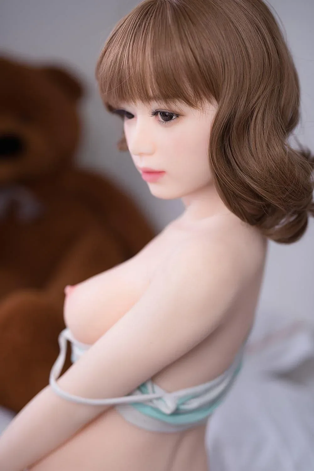 6YE | 150cm / 4ft11 G-Cup Seductive Small Breasts Asian Sex Doll - Pho view 3