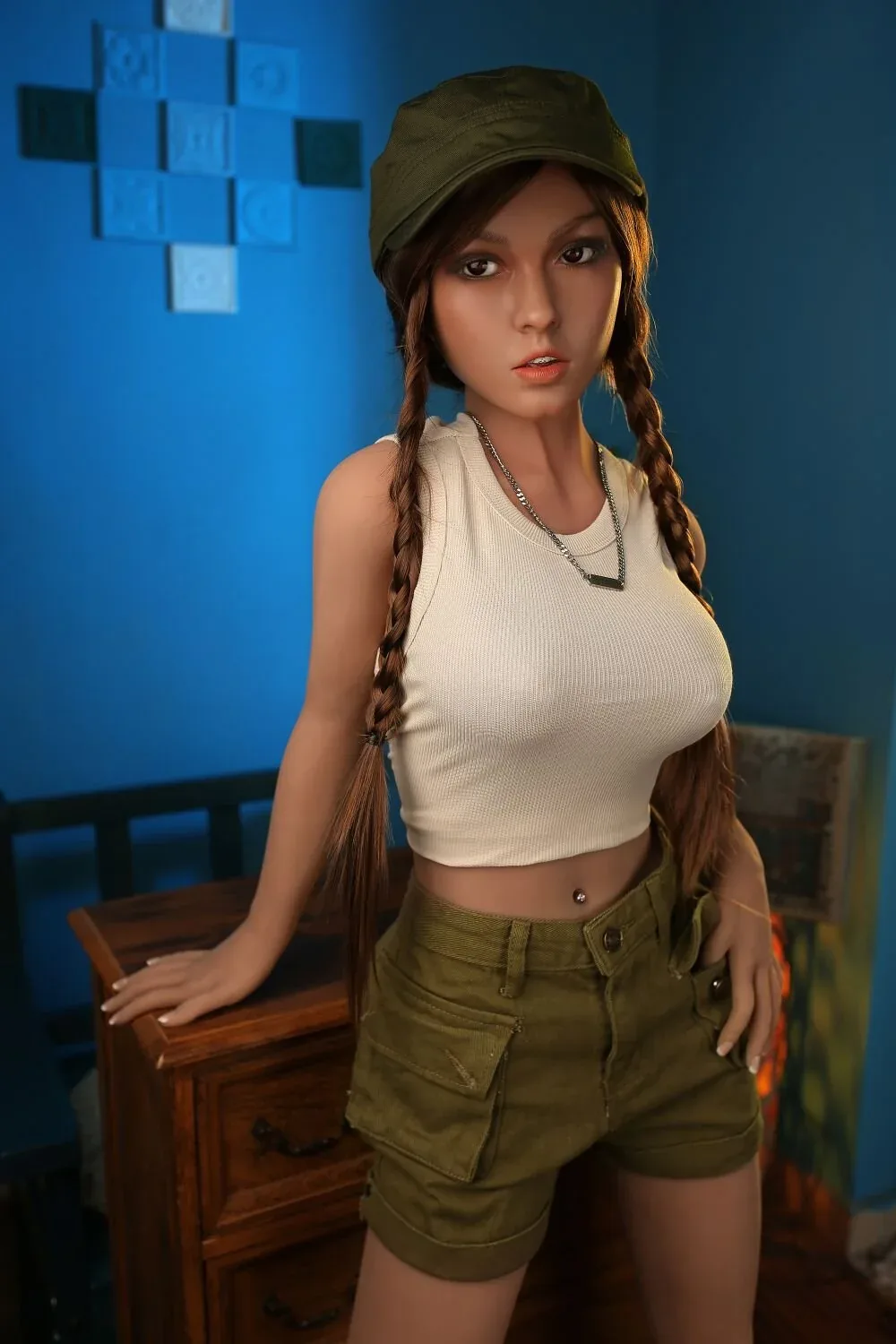 Galaxy Doll | 157cm/5ft 2 C-Cup TPE Sex Doll With Two Braids - Hina (I view 6