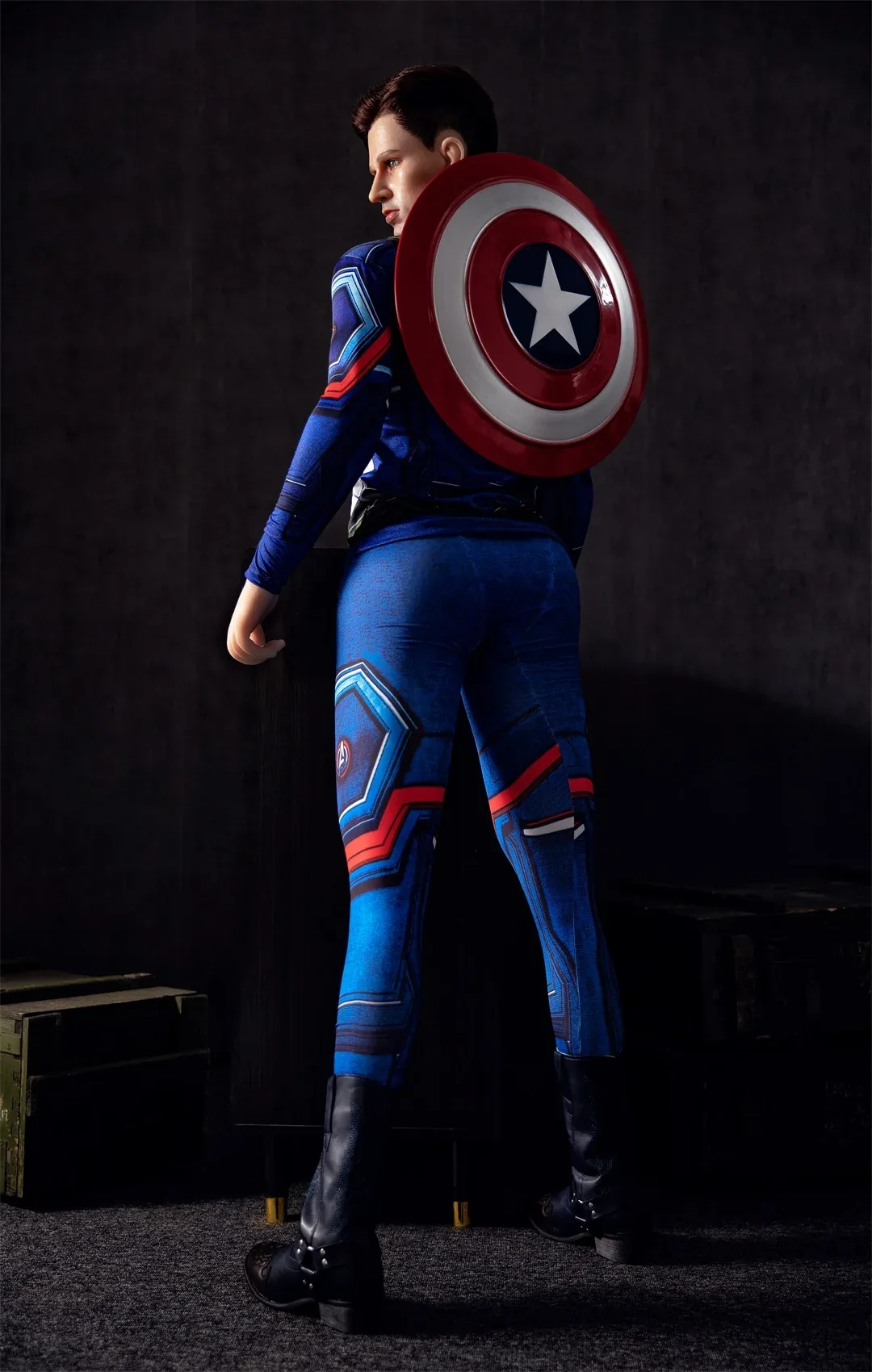 5ft3 /160cm Captain America Male Sex Doll For Women - Enio view 5