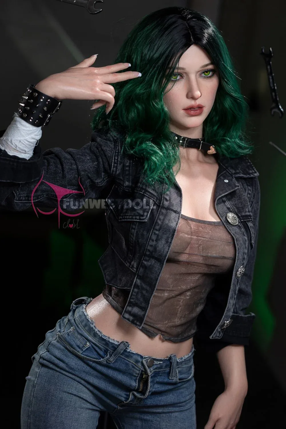 FUNWEST® Alexa 157cm (5ft2) 045S# D Breasts European Cool Silicone Sex view 9