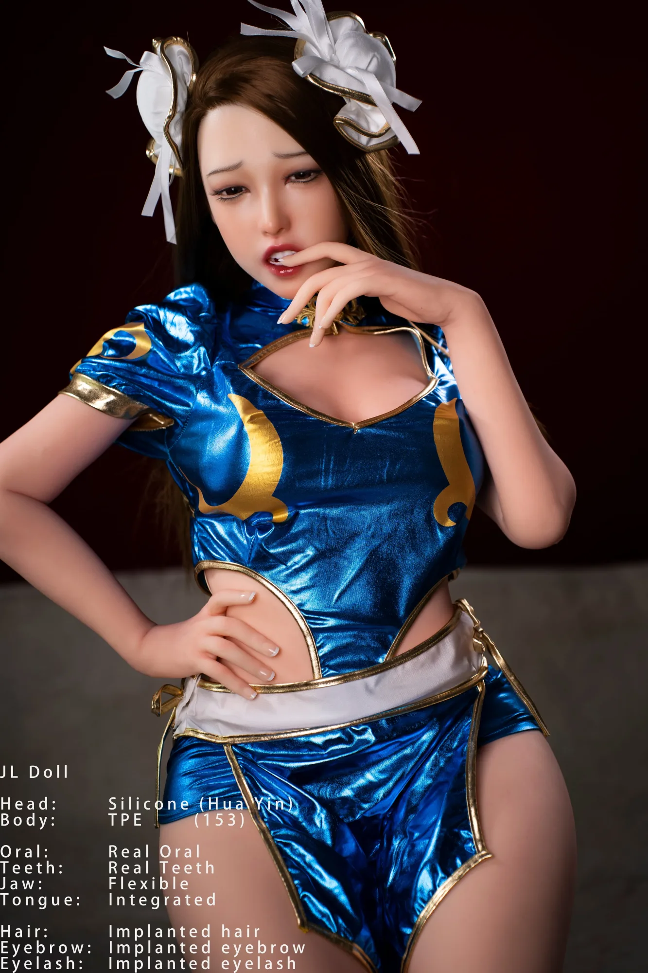 Jarliet | Huayin - 153cm/5ft C-cup Silicone Head Sex Doll With Blonde view 6