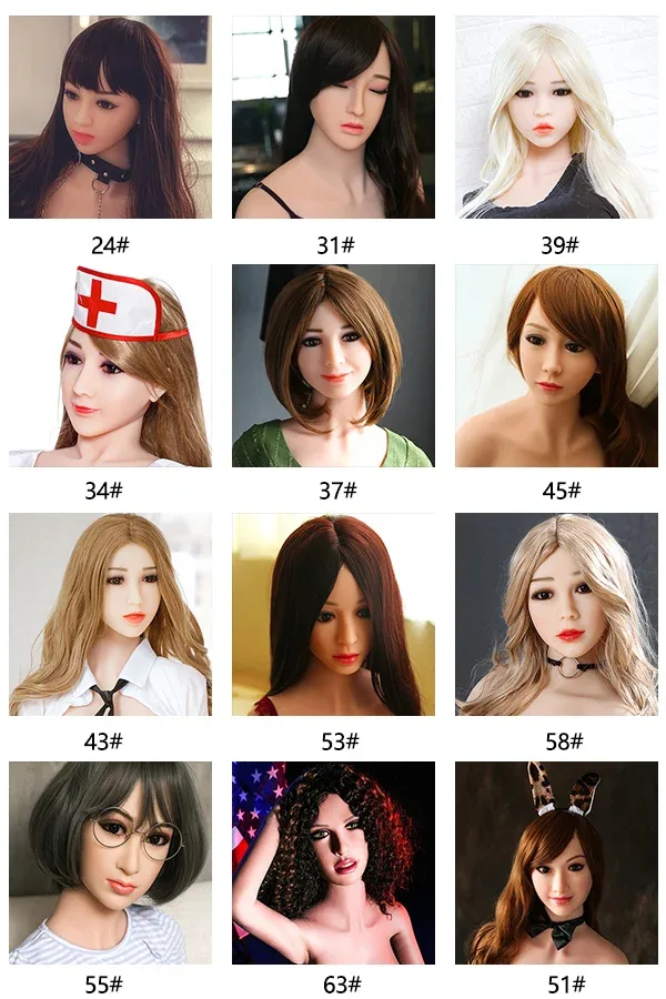 Aibei Doll Head view 4