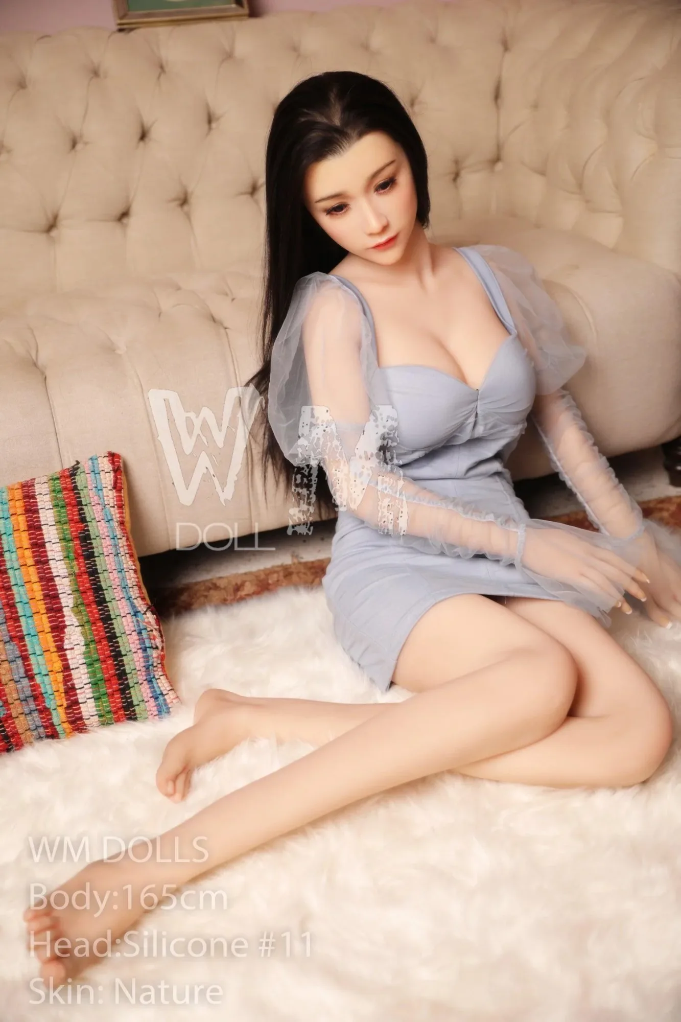 WM | 5ft 5/165cm Full Silicone Sex Doll - Vera view 6