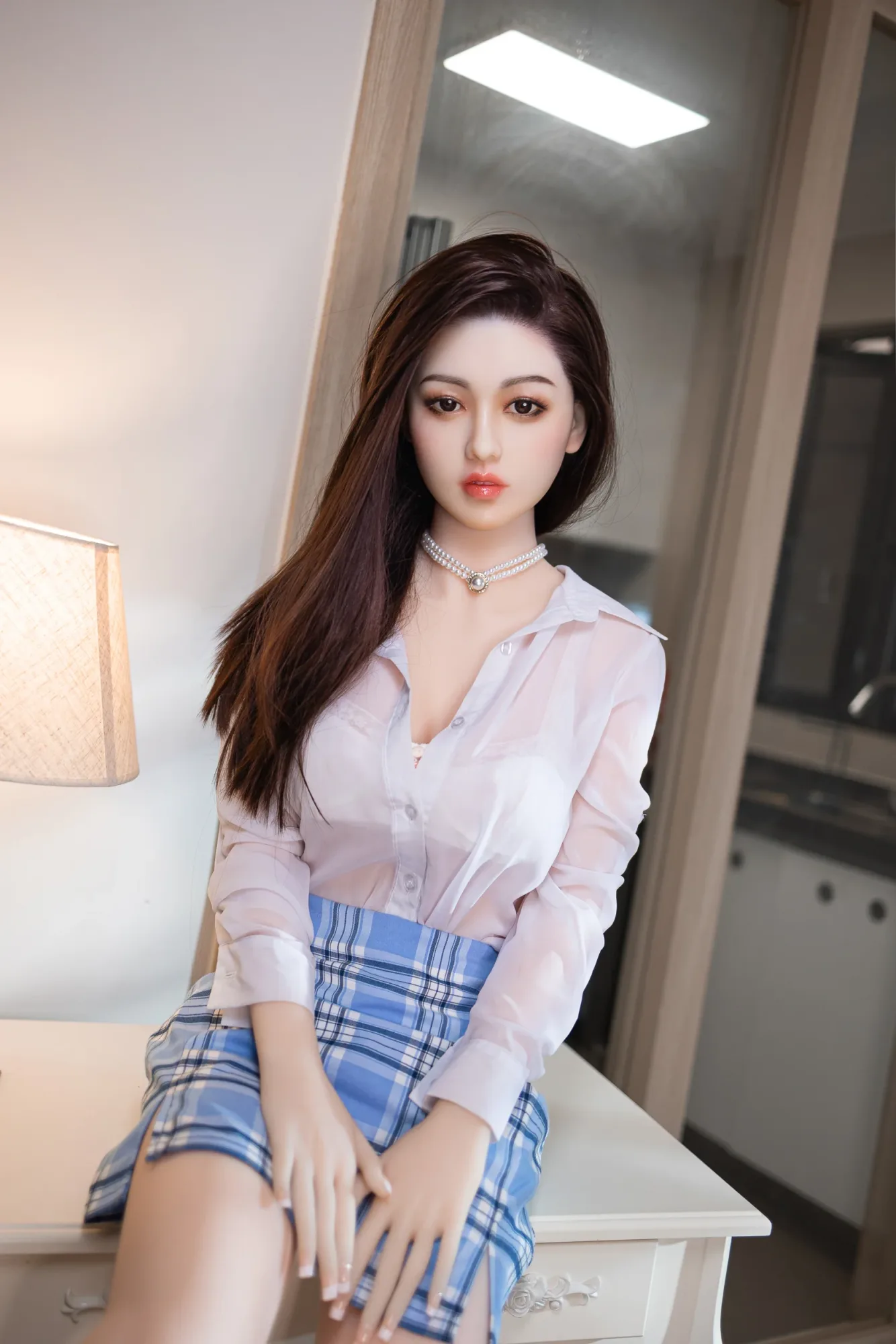 AIBEI | 165cm/5ft5 Medium Breast Premium Lifelike Silicone head Sex Do view 2