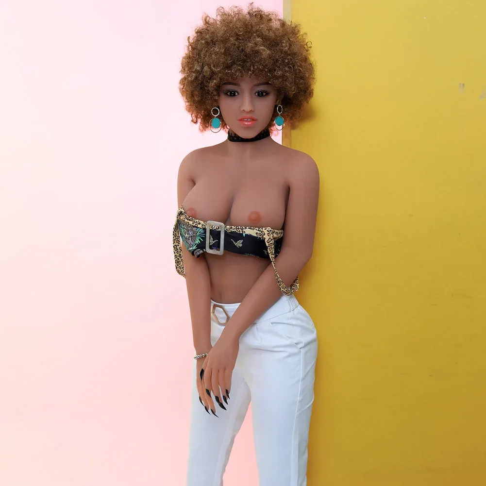 160cm (5ft3) Ultra Life-Like Sex Doll With Pretty Afro Hair - Magee view 7