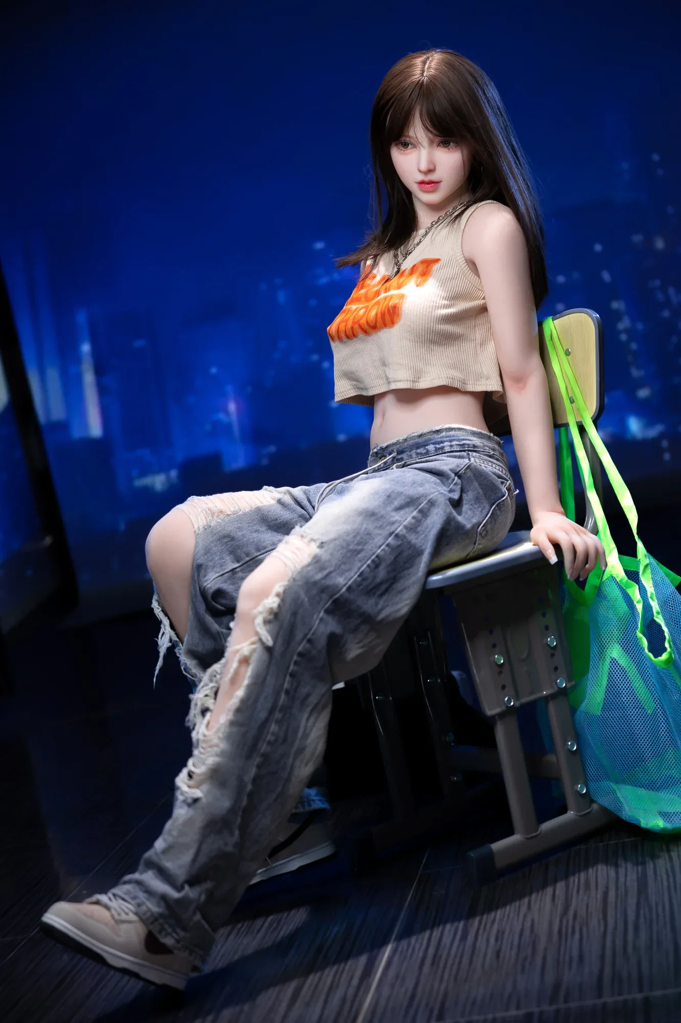 Aibei Doll | 157cm/5ft2 Big Breasts TPE Asian Sex Doll - Luna (In Stoc view 6