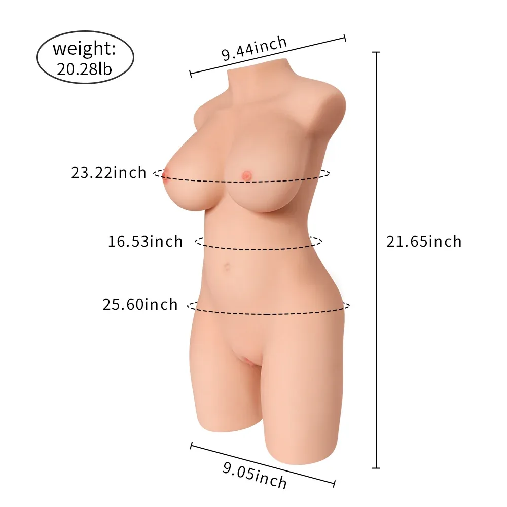 55cm/21.65in Torso Sex Doll - Maia (In Stock US) view 6