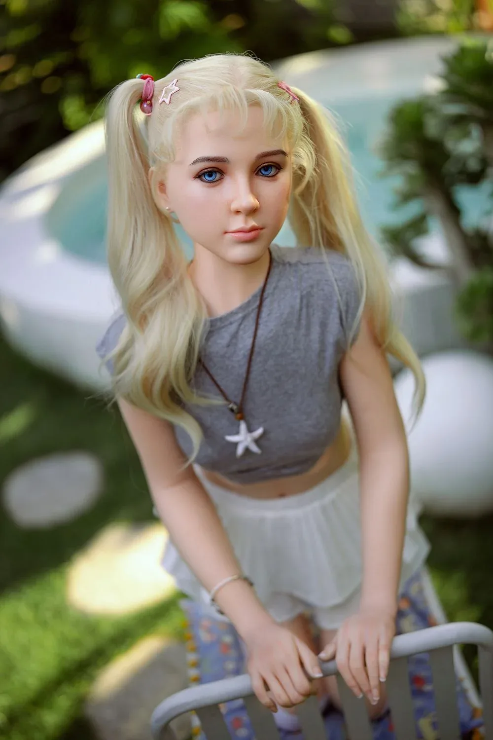 Rosretty Doll | 150cm/4ft9 Small Breasts Captivating American Blonde R view 3