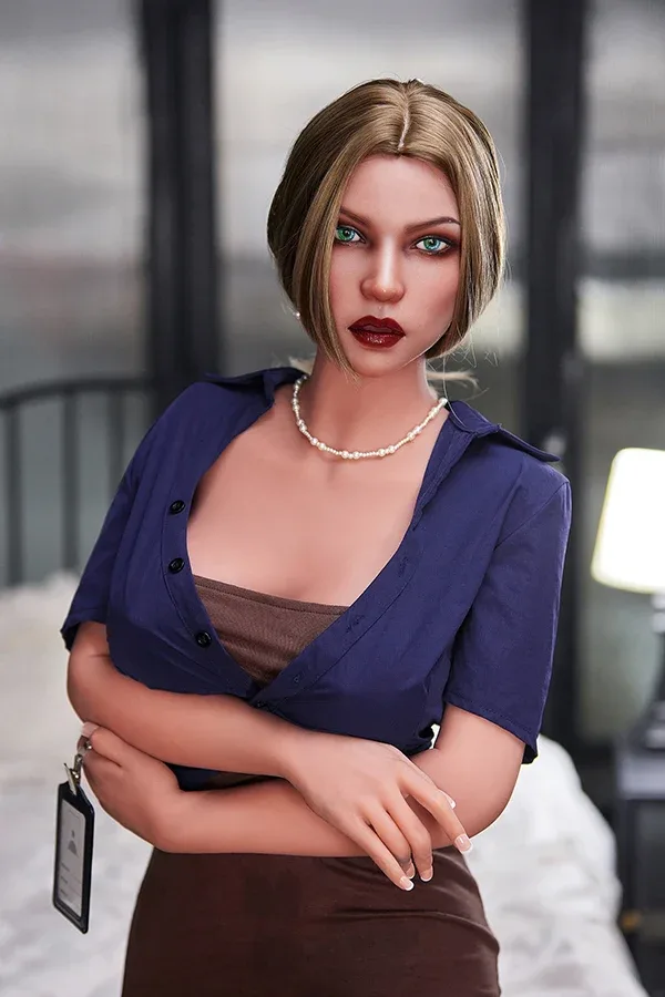 SY Doll | 158cm/5ft2 Big Breasts Mature Blonde Fiery Sexy Teacher Real view 7