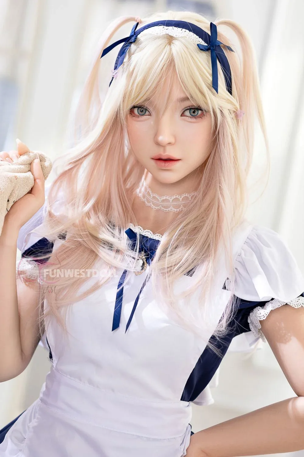 FUNWEST® Giselle 159cm (5ft2) 056SJ# A Breasts Anime Maid Outfit Silic view 3