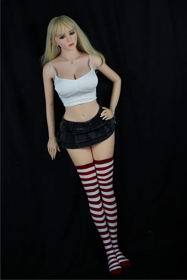 Aibei Doll | 165cm/5ft4 Blonde Big Boobs Elf Ears Sex Doll - Hazel view 9