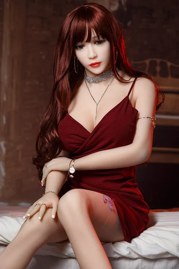 Aibei Doll | 165cm/5ft4 Big Breasts Redhead Sex Doll - Antonio view 2