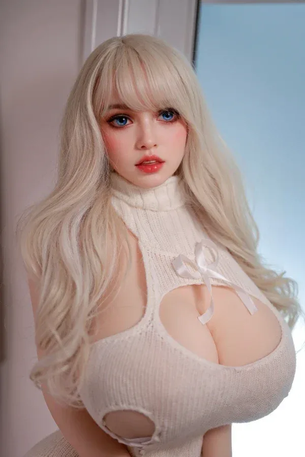 Dimu Doll | 164cm/5ft4 Huge Breasts Lovely Asian Blonde Chubby Lifelik view 3