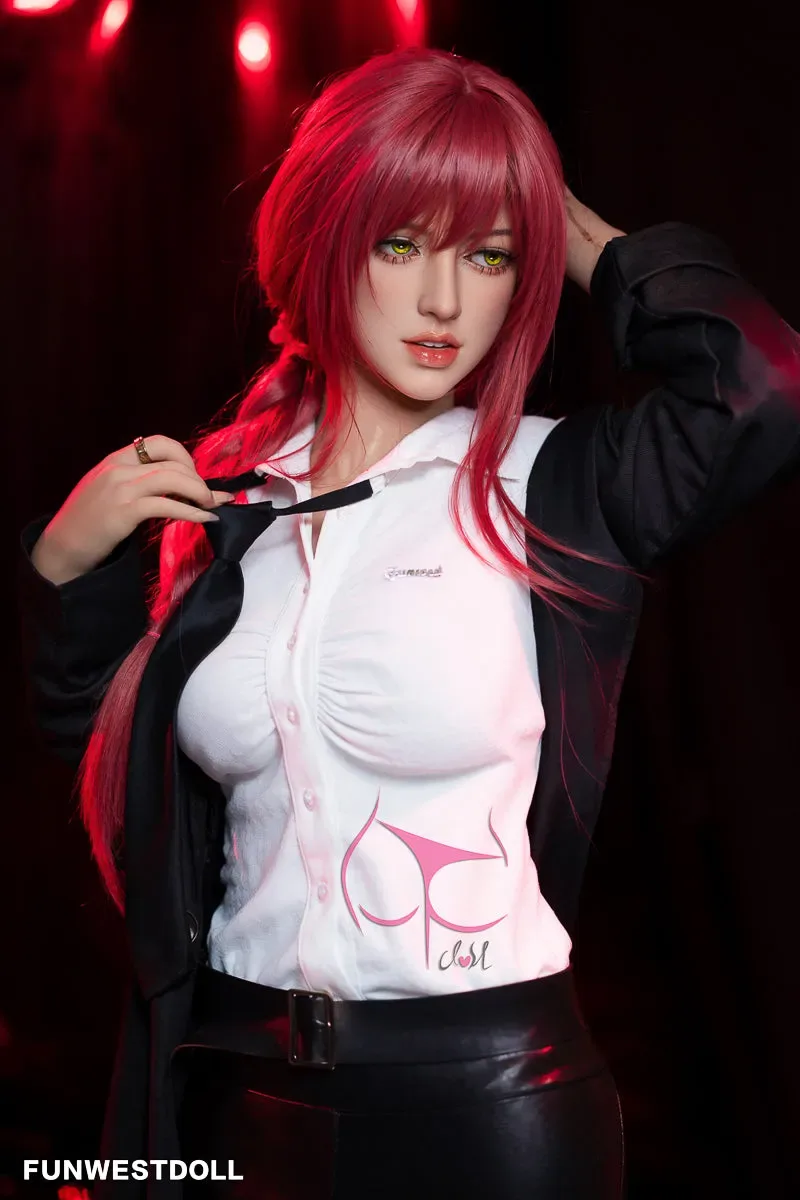 FUNWEST® 162cm(5.3') 035# F-CUP TPE Sex Doll FWD066 - Chloe(In Stock E view 4