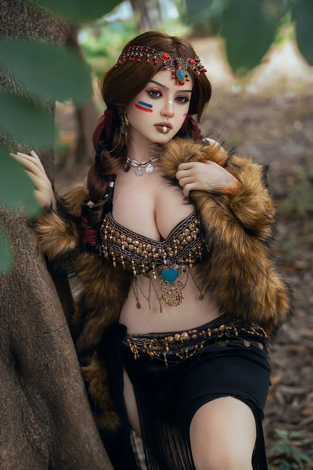 Rosretty Doll | 164cm/5ft5 Big Breasts Primitive Tribal Queen Wild Bea view 2