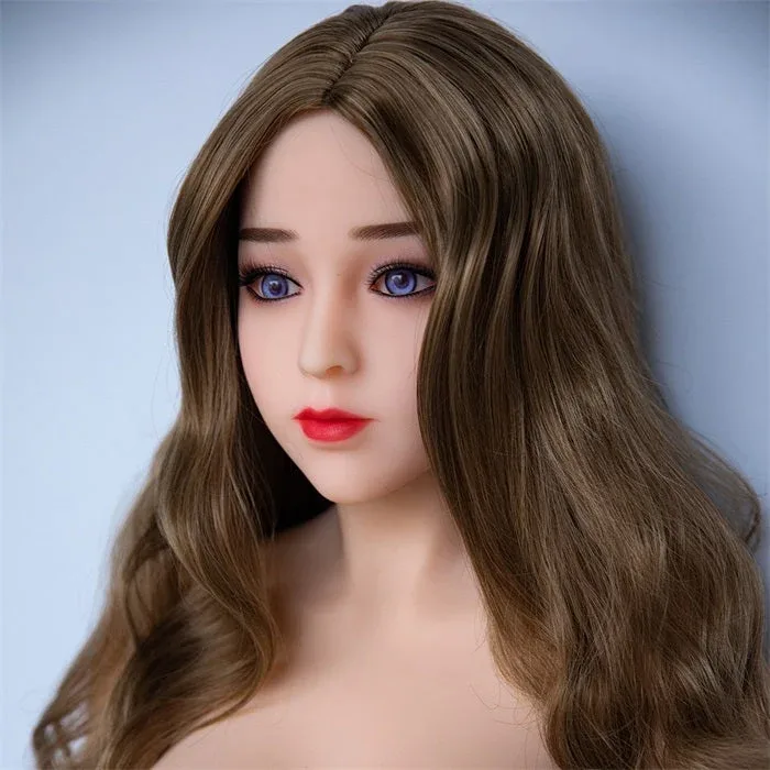 SY Doll | 160cm (5ft3) Pretty Breast Sex Doll With Golden Curly Hair - view 7