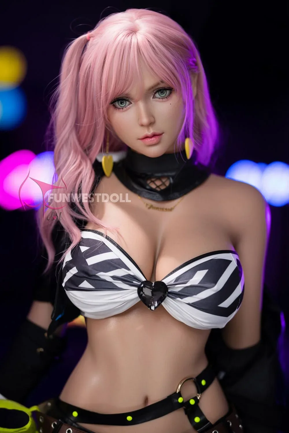 FUNWEST® Lily 157cm (5ft2) 036S# G Breasts Alluring Punk Chic Silicone view 2