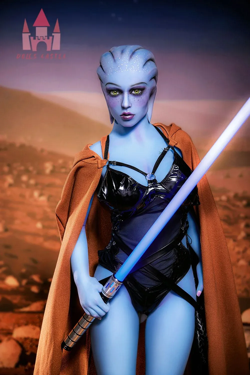 Dolls Castle | 156cm/5ft1 Big Breasts Game Cosplay Blue Space Warrior
