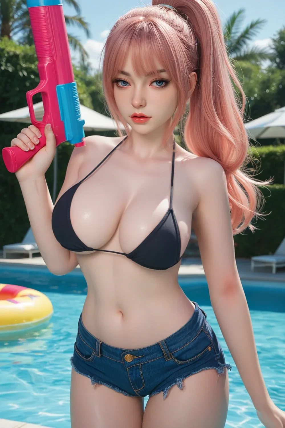 SY Doll | 164cm/5ft4 Big Breast Sultry Anime-face Bikini Hottie Realis