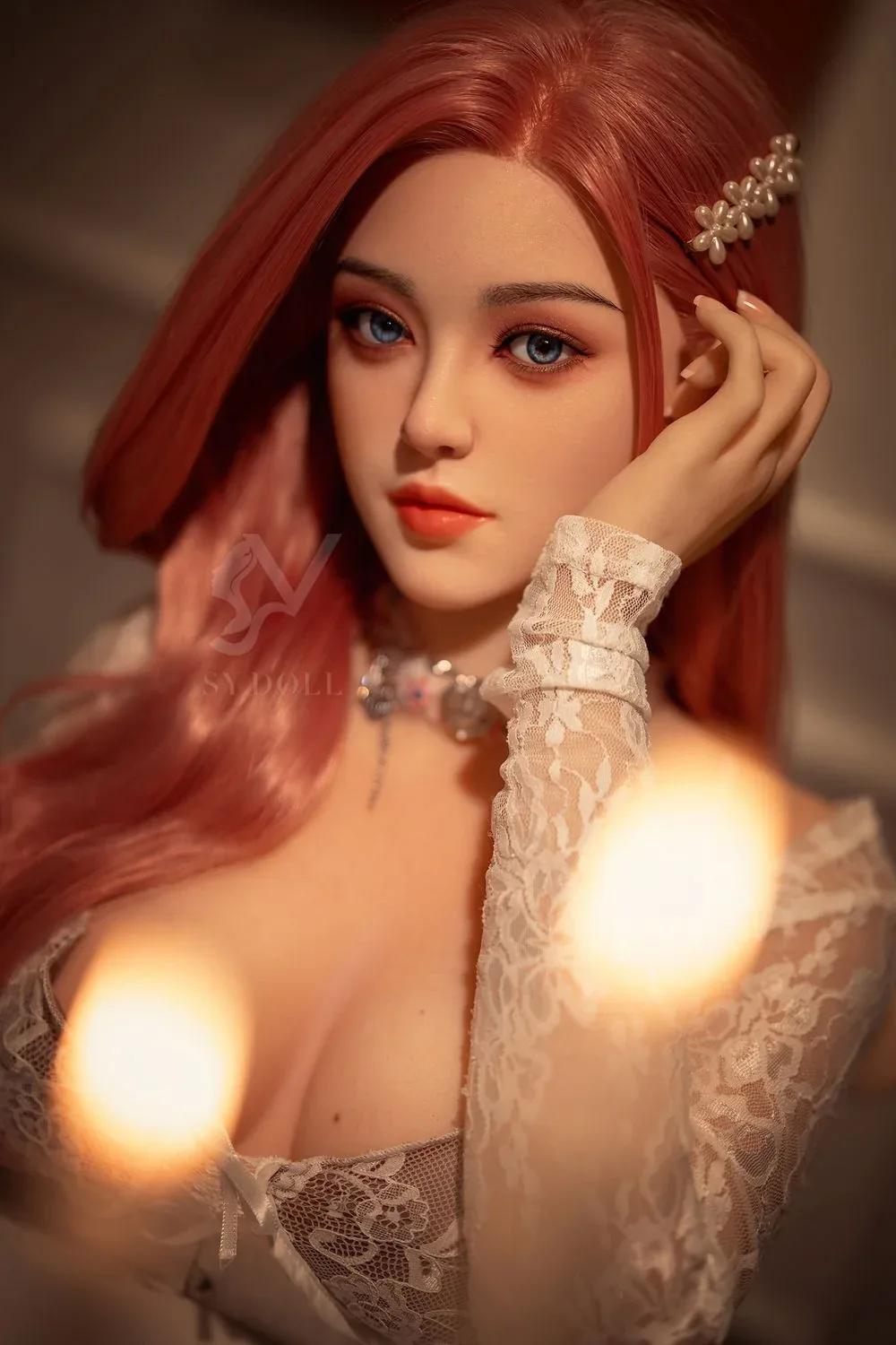 SY Doll | Asian 160cm/5ft3 Lovely Pink Hair Big Breasts Sex Doll - Sar view 5