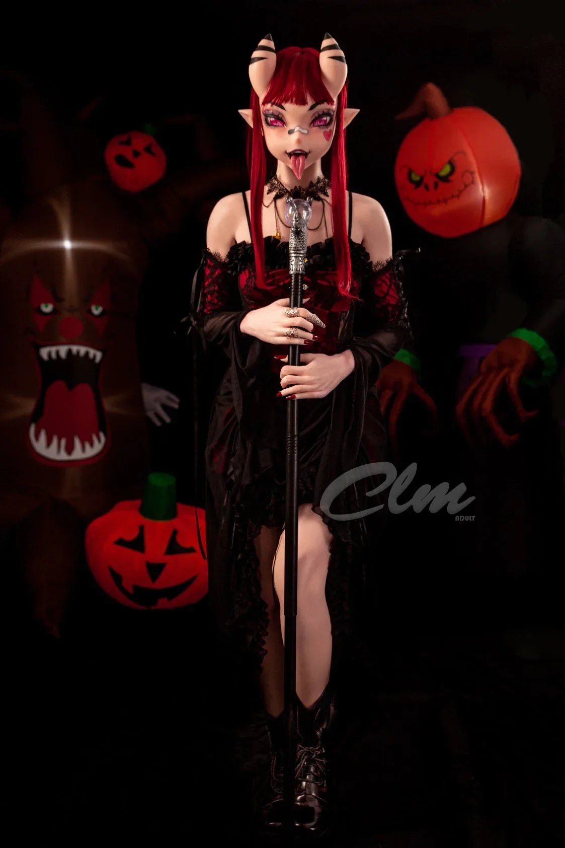 Climax Doll |SiQ 157cm Ultra-Realistic Silicone Sex Doll Meru Hallowee view 2