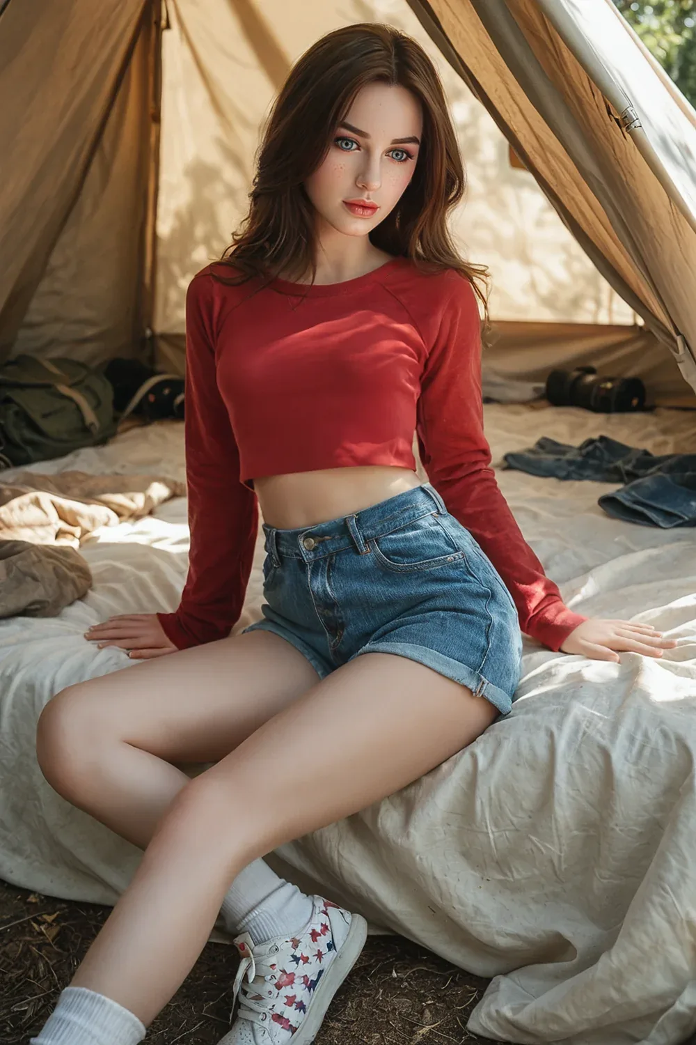 Advanced SY Doll | 159cm/5ft2 Small Breasts Sweet Innocent Freckle Gir