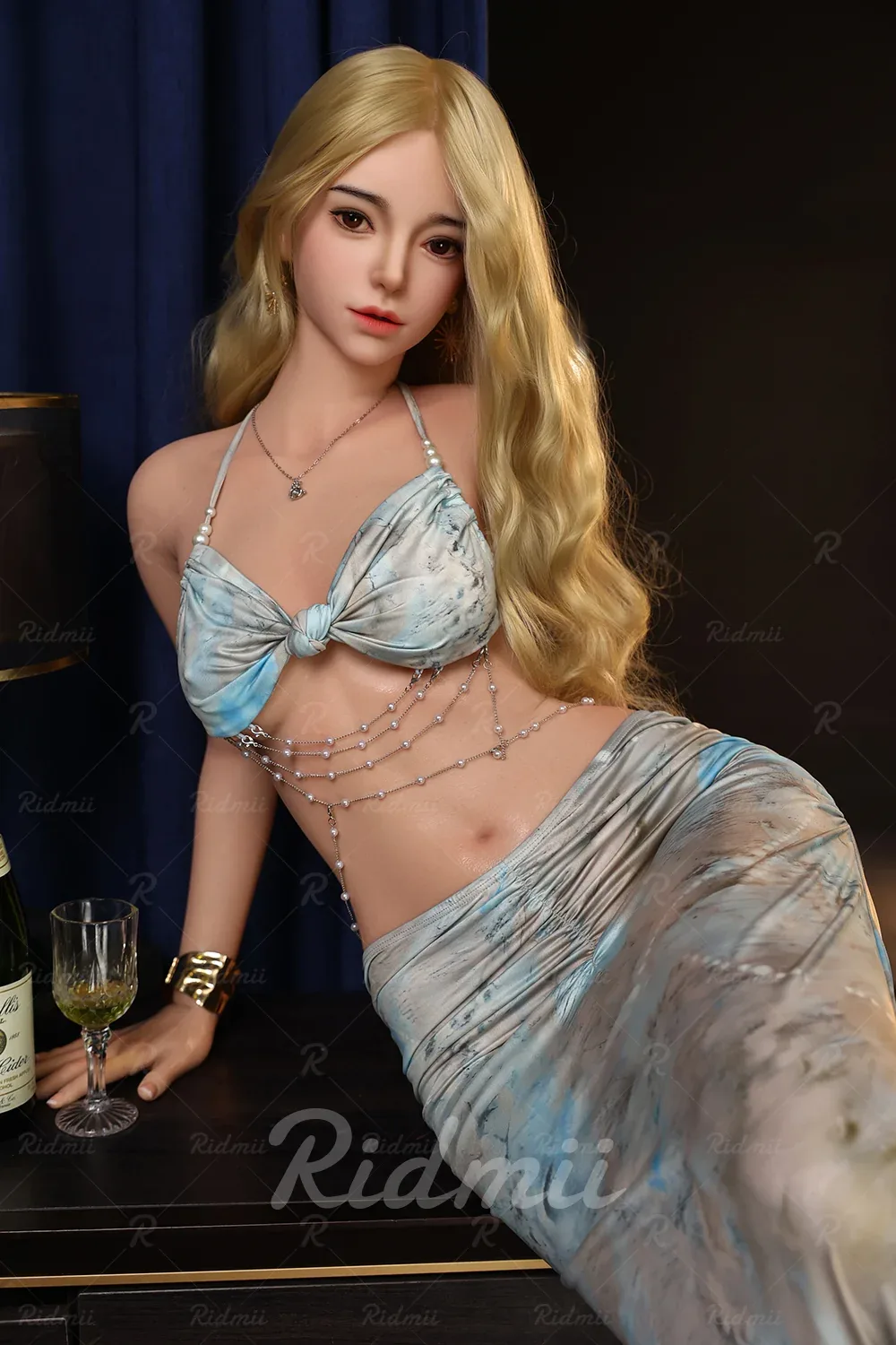 RIDMII Doll | 164cm/5'4 Unique Full Silicone Realistic Sex Doll Golden view 6