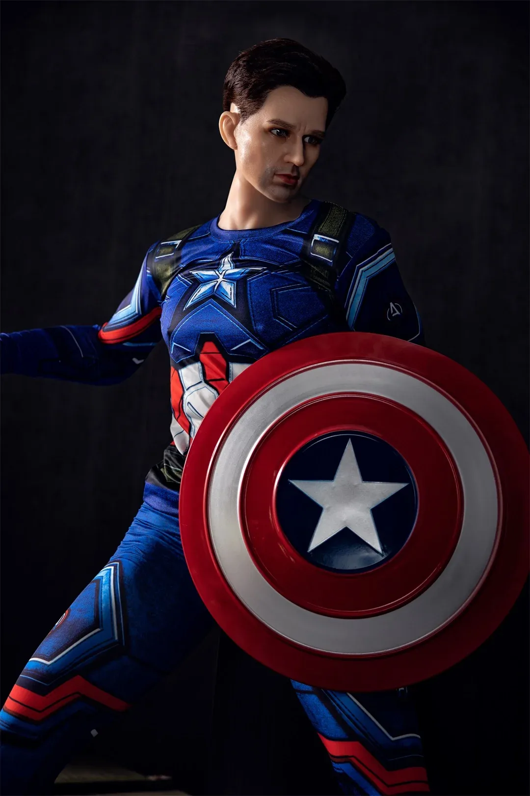 5ft3 /160cm Captain America Male Sex Doll For Women - Enio view 9