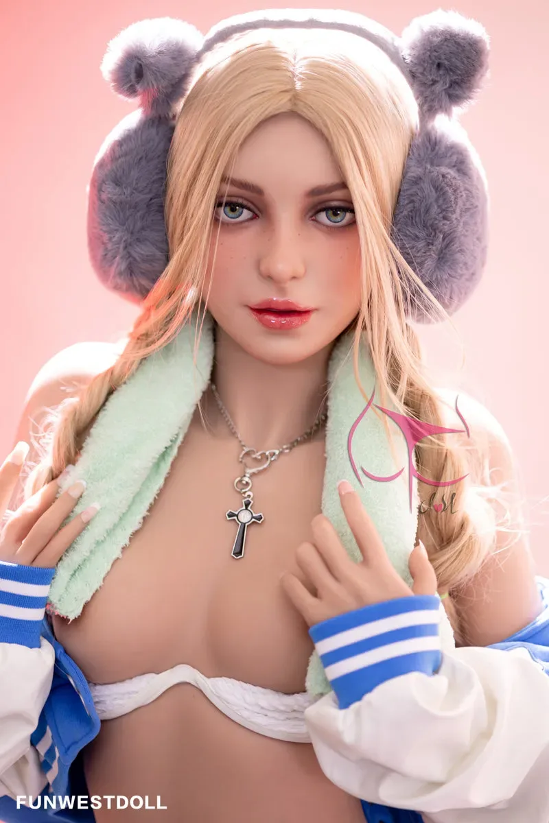 FUNWEST® Eudora 159cm(5.2') 029# A-CUP TPE Sex Doll FWD052 (In Stock U view 3
