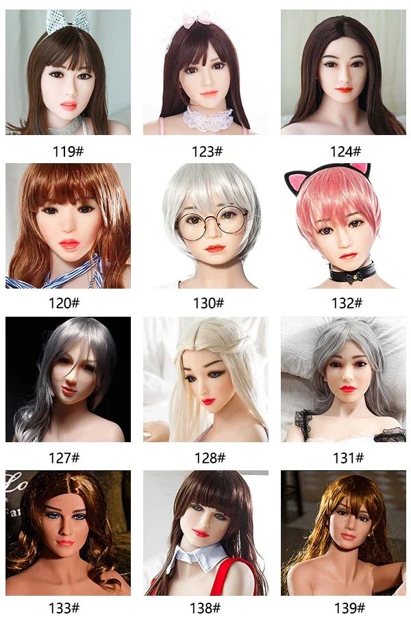 Aibei Doll Head view 6