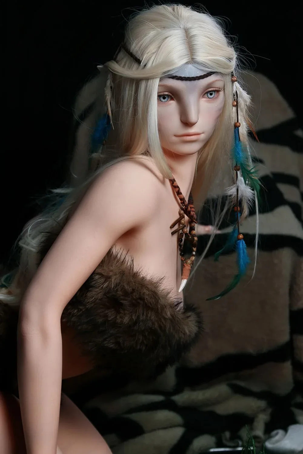 SY Doll | 170cm/5ft6 Small Breasts Alluring Wild Blonde Elven Huntress view 7