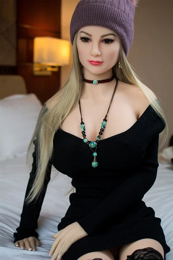 Aibei Doll | 165cm/5ft4 Mature Blonde Big Boobs Sex Doll - Felcia view 2
