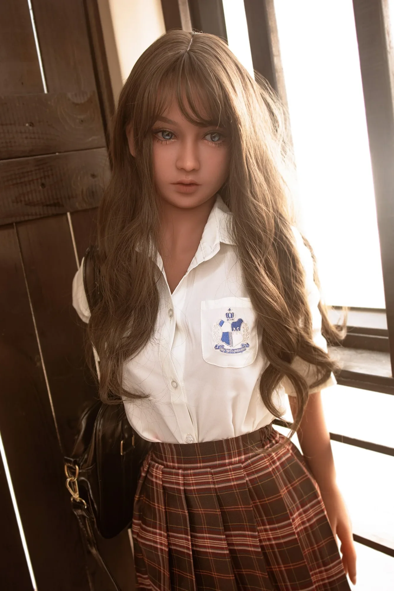 Aibei Doll | 150cm / 4ft11 Youthful Vitality Sex Doll With Blonde Curl view 5