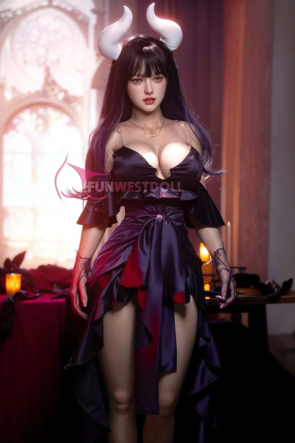 FUNWEST® Chloe 160cm (5ft3) 035S# E Breasts Anime Charming Silicone Se view 4