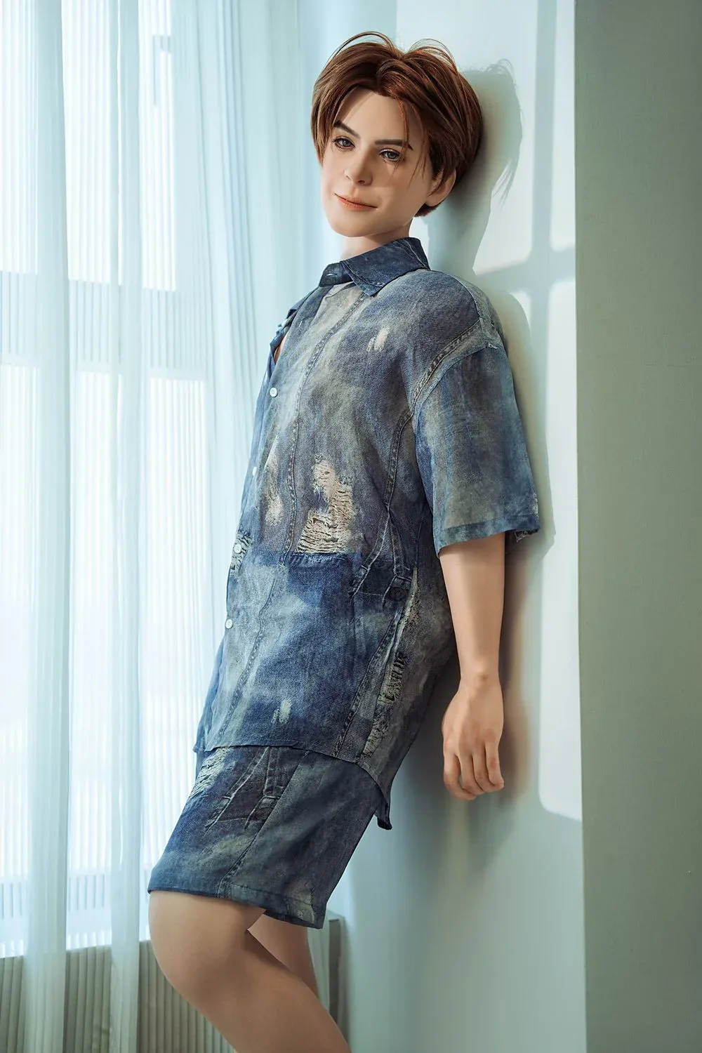 SY Doll | 160cm/5ft3 Playful Handsome Irresistible Smile Lifelike Full view 8